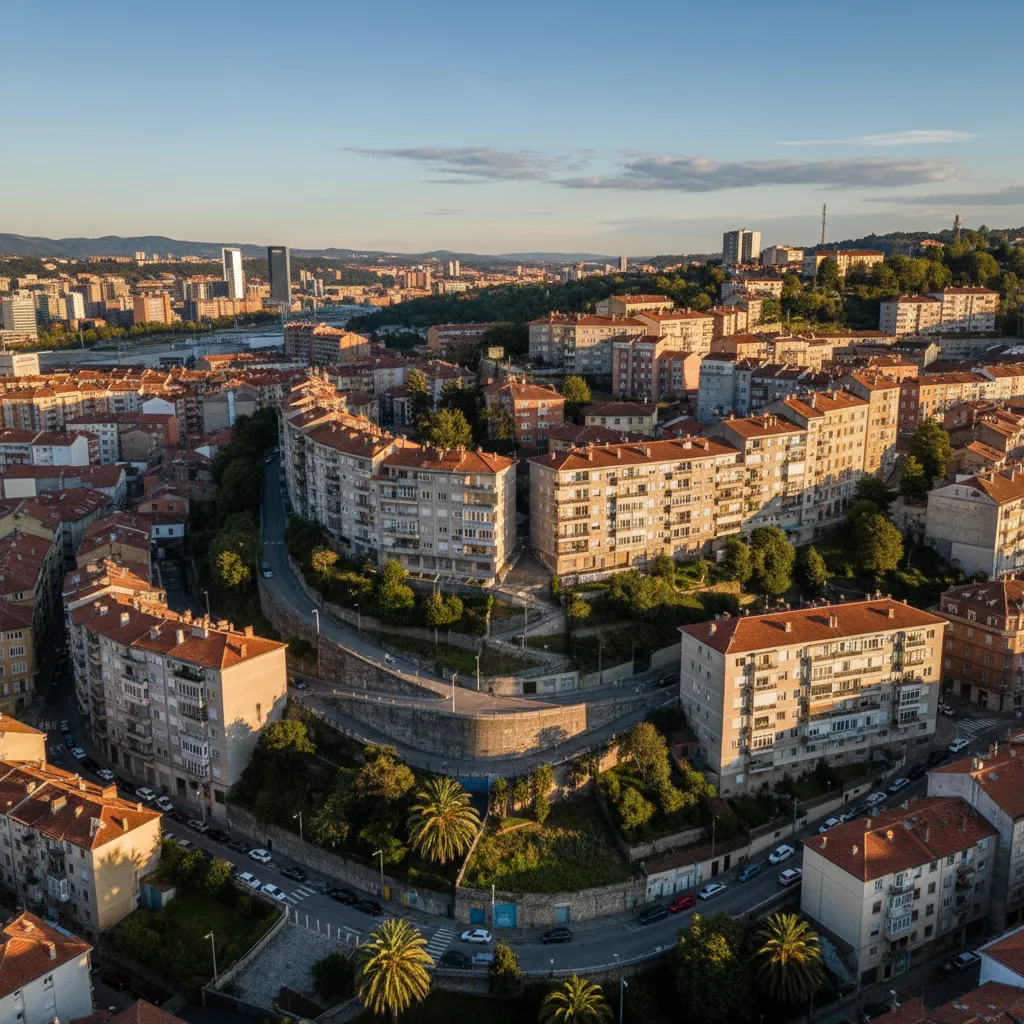 Barrio de Begoña en Bilbao
