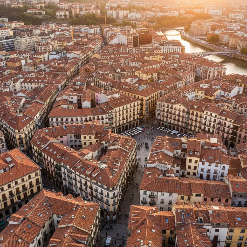 Barrio de Casco Viejo en Bilbao